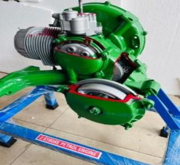 RLAIC-005 Stroke 1 Cylinder Petrol Engine Manual Driven